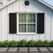 Ekena Millwork Rustic Three Board Joined Board-n-Batten Rough Sawn Faux Wood Shutters w/End Batten, 16 1/2"W x 62"H SHUBJE16X62RSPR - alternate 12